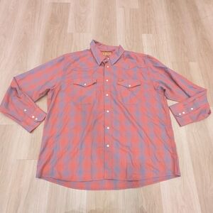 Dixxon The Oatman Long Sleeve Pearl Snap Size 3Xl Bamboo